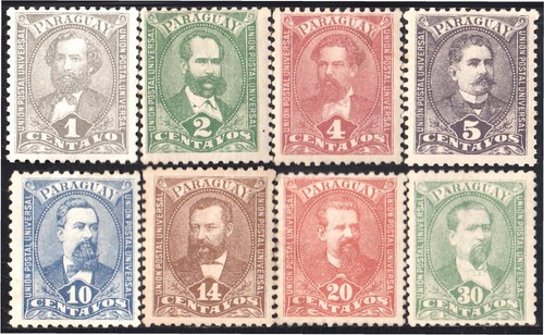 Paraguay 1892 96 - paraguay, 29/36